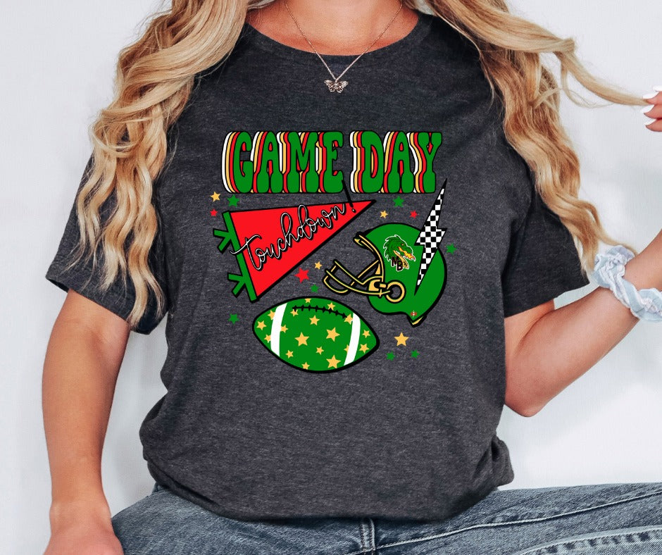 DTF TRANSFER ONLY -Mid-Buchanan Game Day Icons