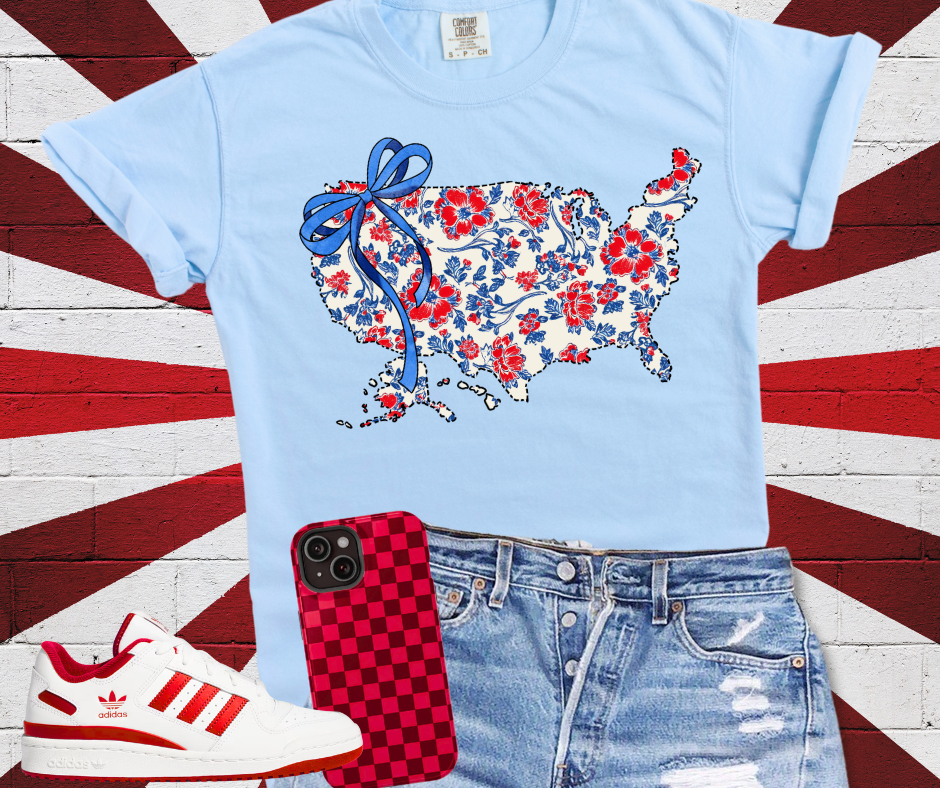 DTF TRANSFER ONLY - Floral United States