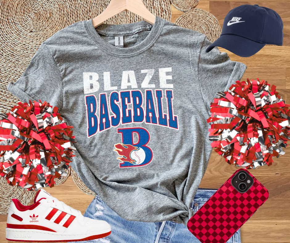 DTF TRANSFER ONLY - Blaze Baseball2