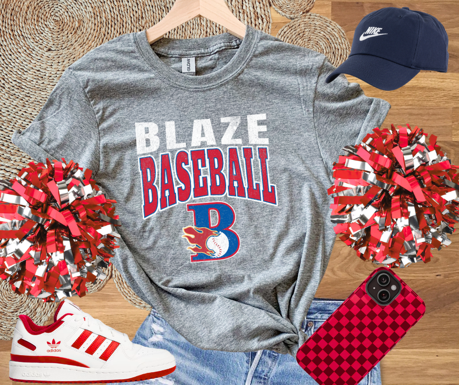 DTF TRANSFER ONLY - Blaze Baseball1