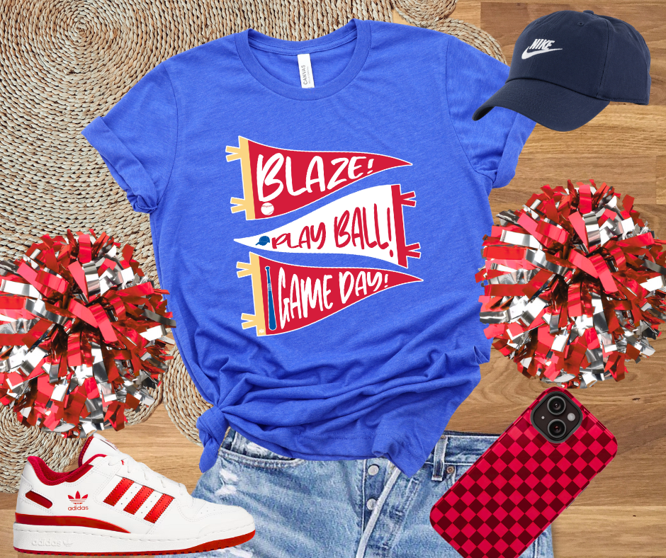 DTF TRANSFER ONLY - 3 Blaze Pennants#3