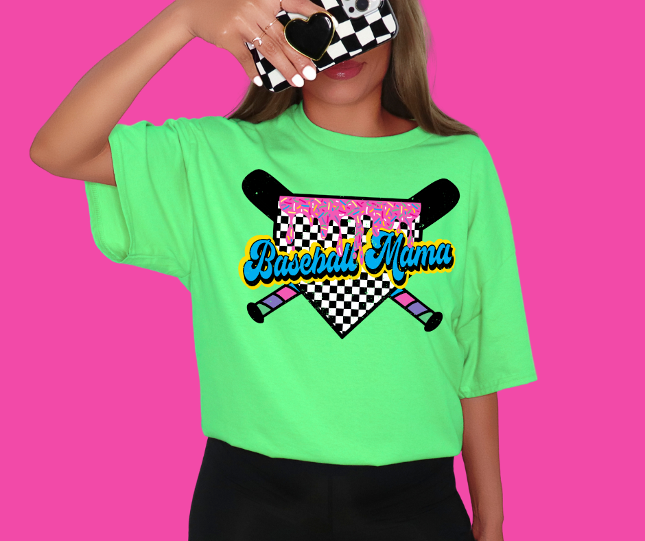 DTF TRANSFER ONLY - Baseball Mama