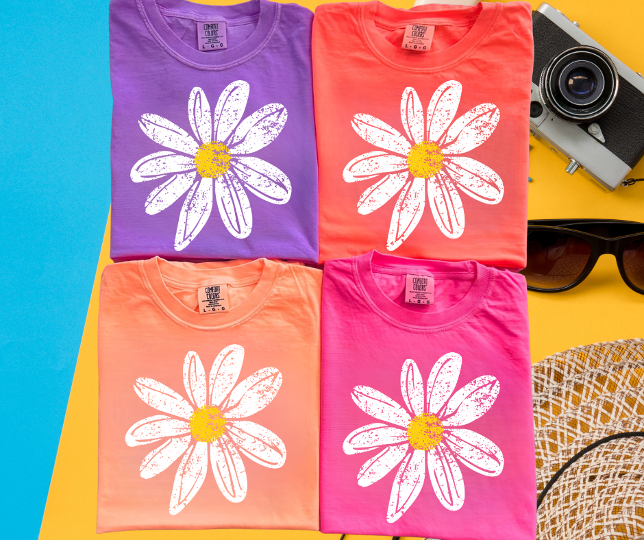 DTF TRANSFER ONLY - Daisy Graphic