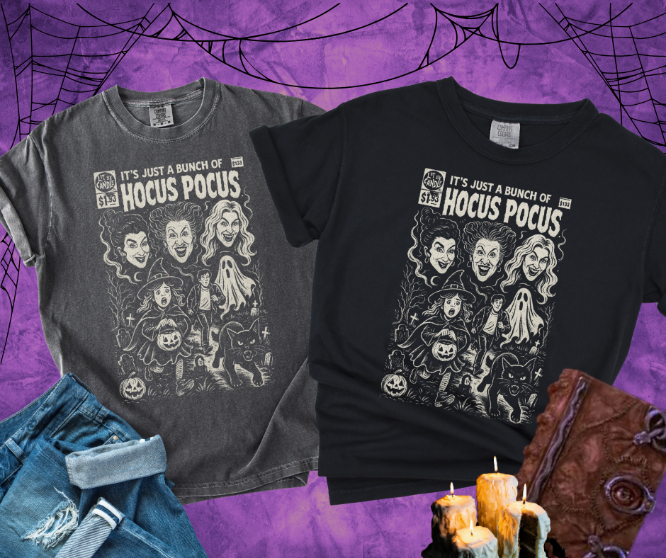 DTF TRANSFER ONLY - Distressed Sanderson Sisters & Dani Poster