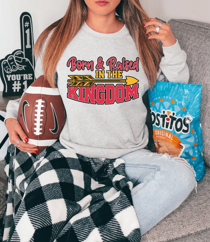 DTF TRANSFER ONLY  - Born & Raised in the Kingdom