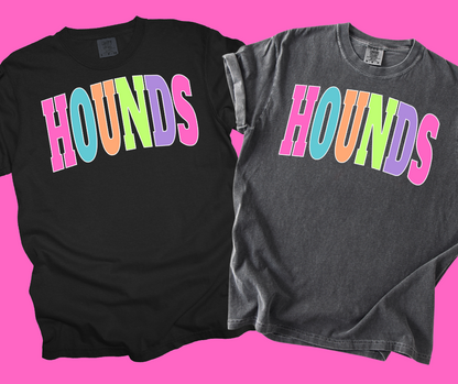 DTF TRANSFER ONLY -HOUNDS Varsity Letters