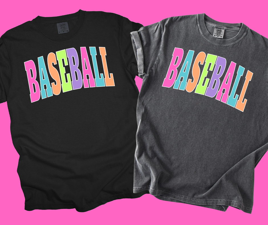 DTF TRANSFER ONLY -BASEBALL Varsity Letters