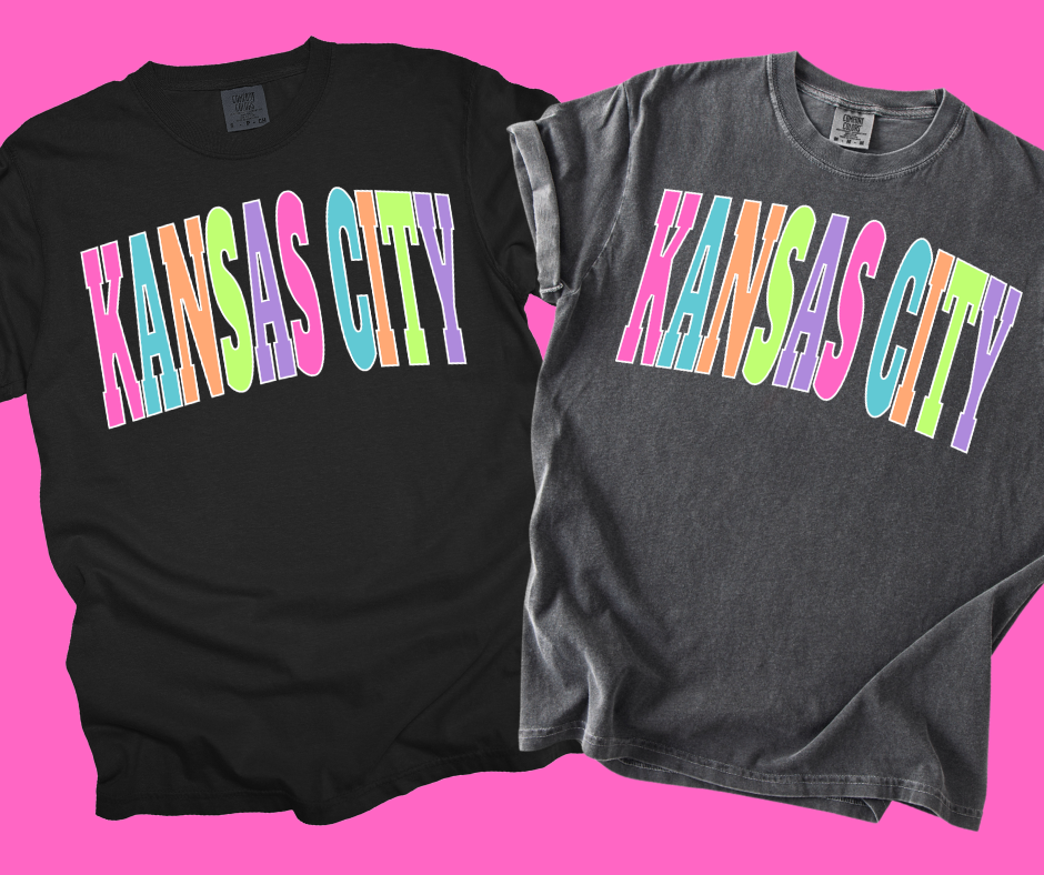 DTF TRANSFER ONLY -KANSAS CITY Varsity Letters
