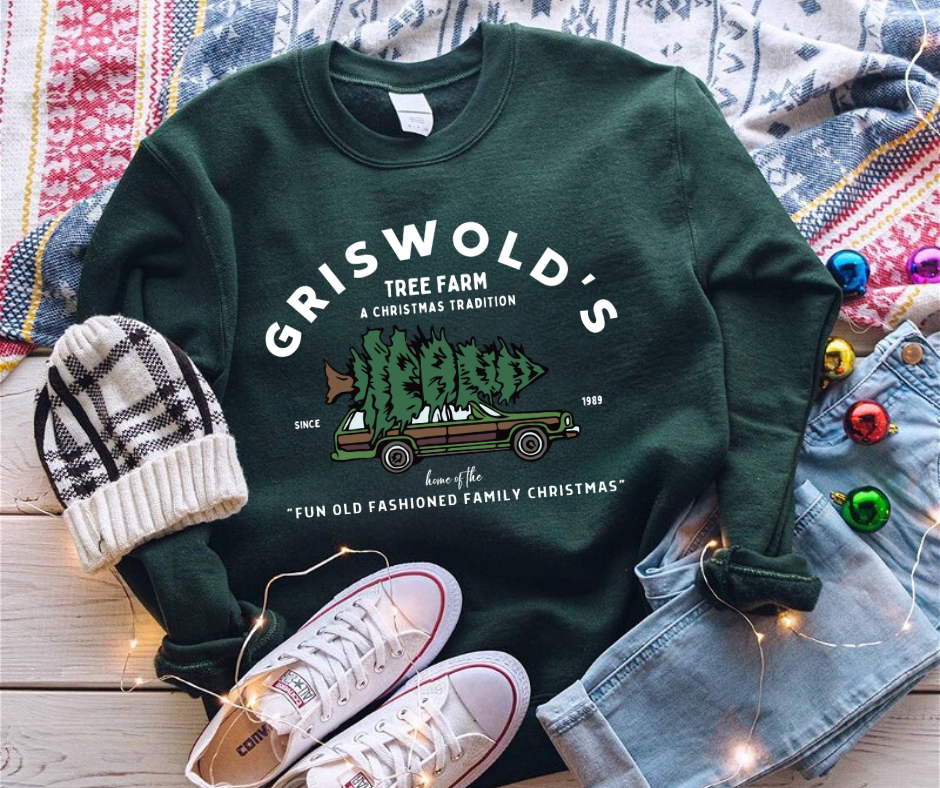DTF TRANSFER ONLY  - Griswold Tree Farm