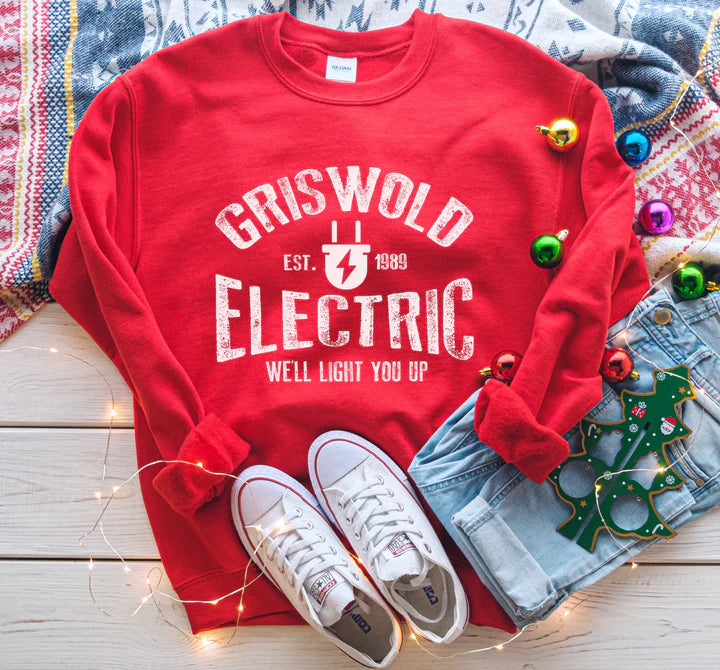 DTF TRANSFER ONLY  - Griswold Electric White Ink