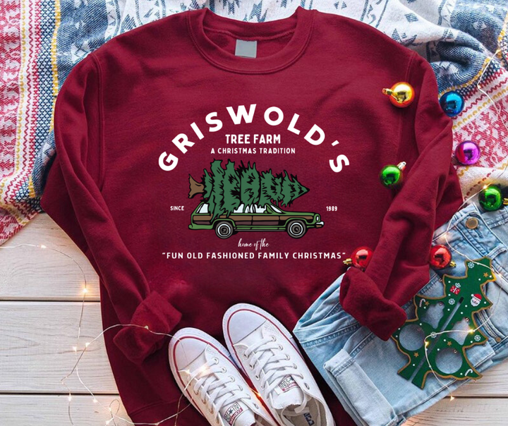 DTF TRANSFER ONLY  - Griswold Tree Farm