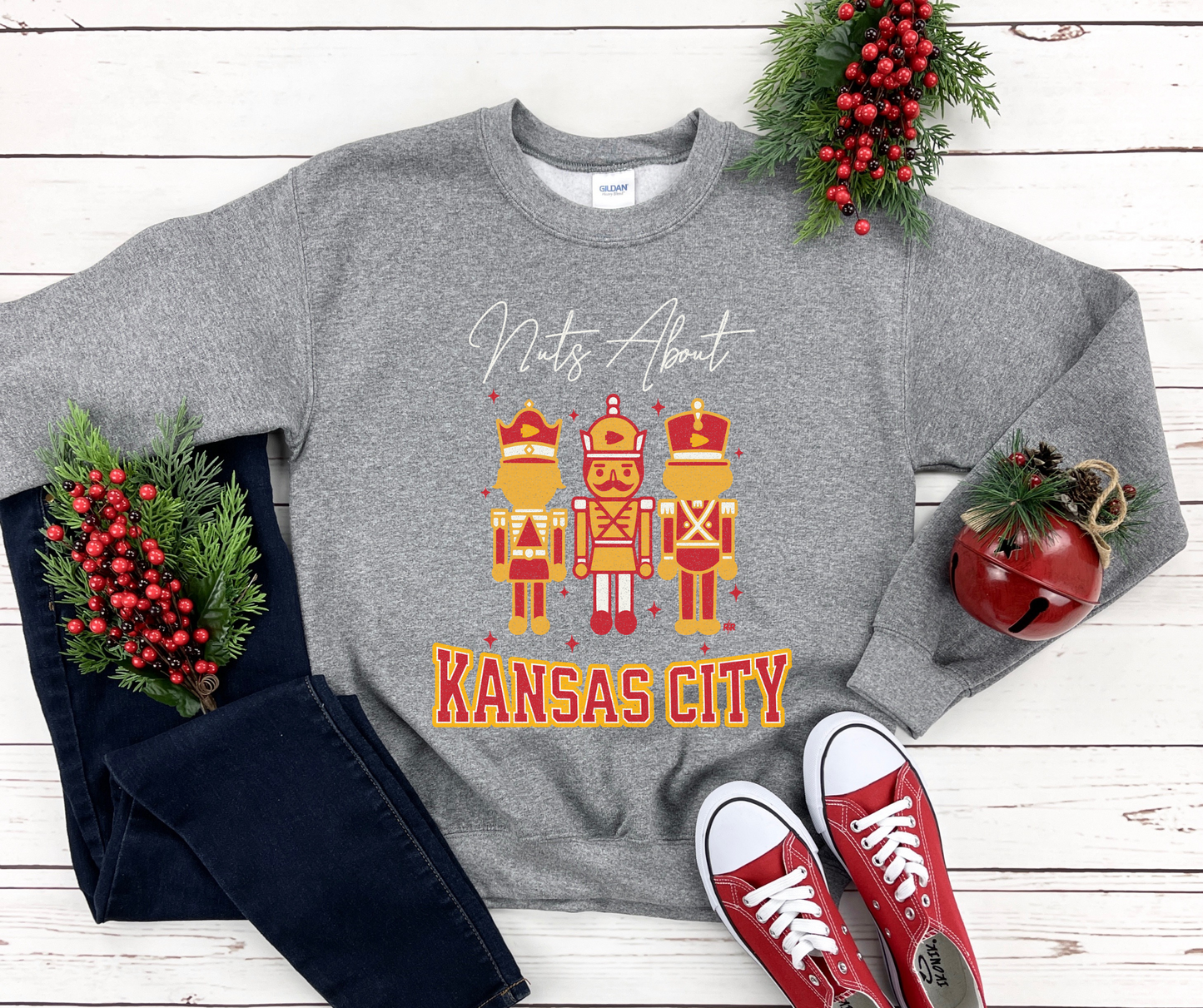 DTF TRANSFER ONLY  - Nuts About Kansas City