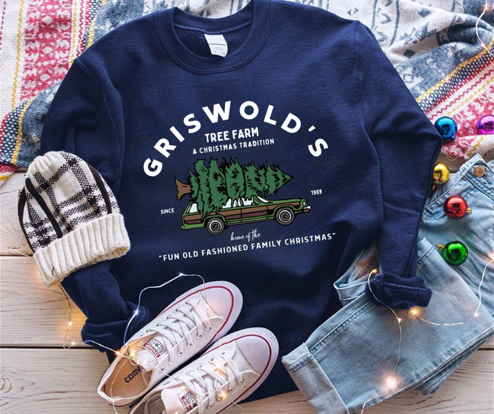 DTF TRANSFER ONLY  - Griswold Tree Farm