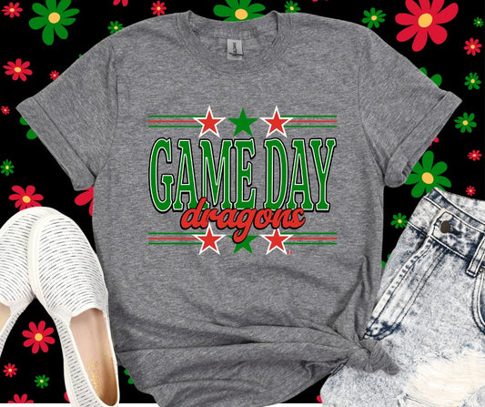 DTF TRANSFER ONLY -Gameday Dragons 3 Stars