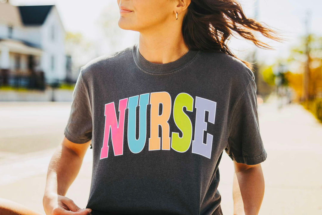 DTF TRANSFER ONLY -NURSE Varsity Letters