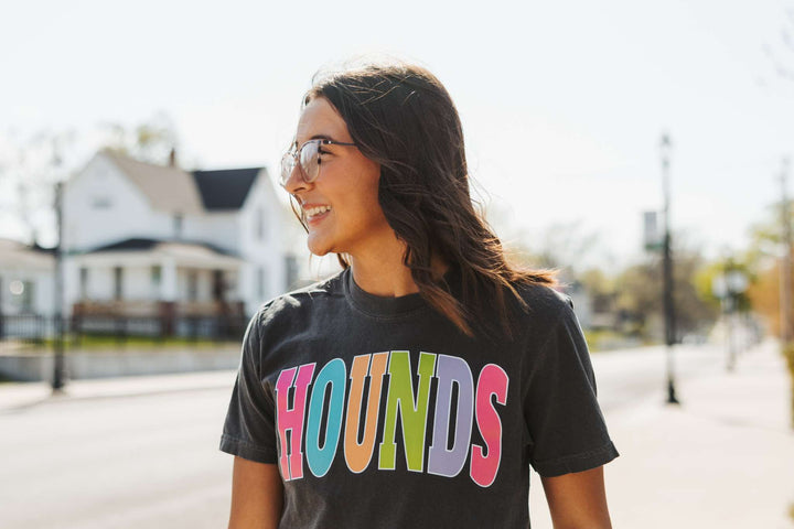 DTF TRANSFER ONLY -HOUNDS Varsity Letters