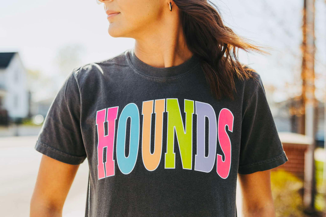 DTF TRANSFER ONLY -HOUNDS Varsity Letters