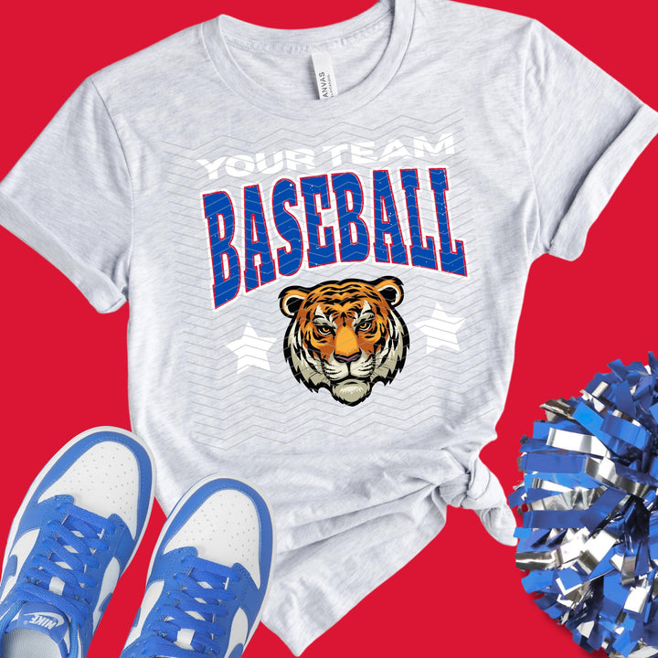 DIGITAL DOWNLOAD ONLY - BASEBALL MASCOT CANVA TEMPLATE