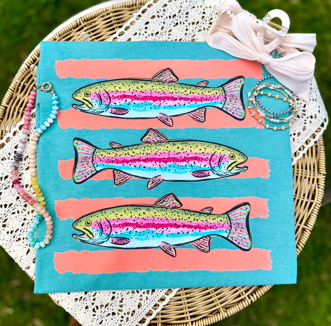 DTF TRANSFER ONLY - Trendy Trout's