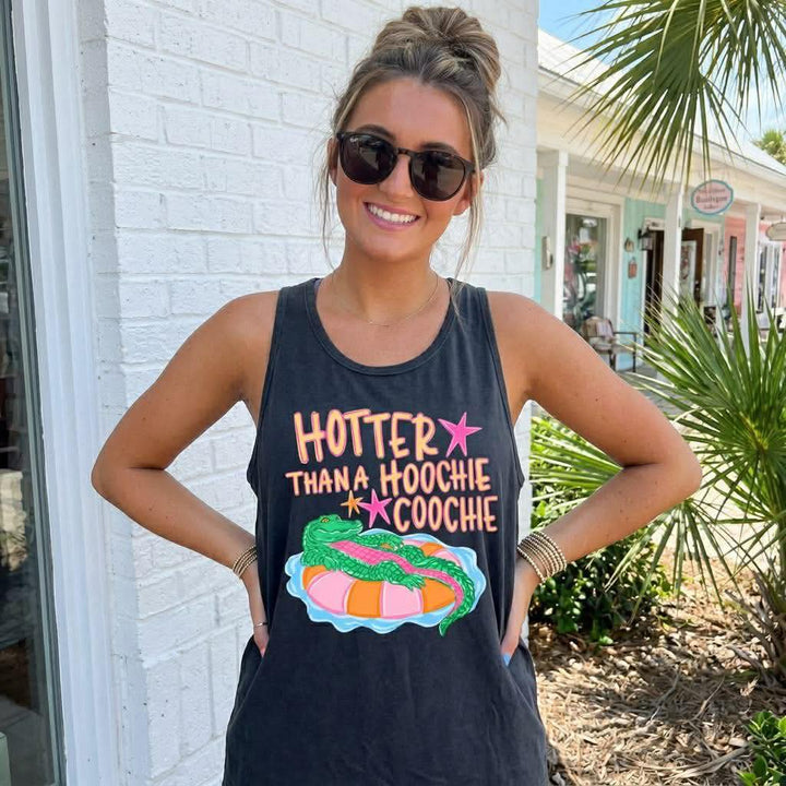 DTF TRANSFER ONLY - Hotter Than a Hoochie Coochie