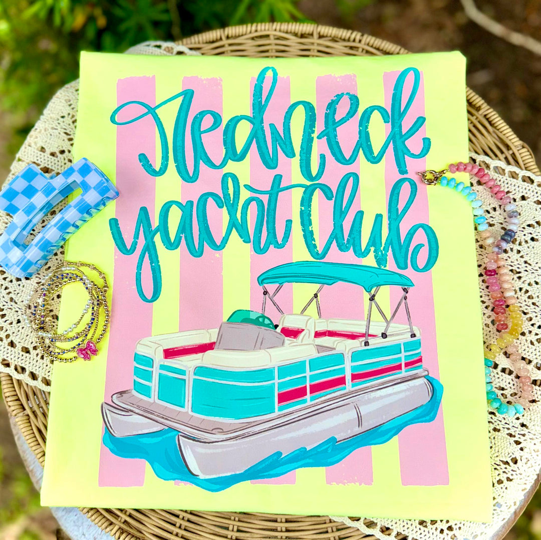 DTF TRANSFER ONLY - Redneck Yacht Club