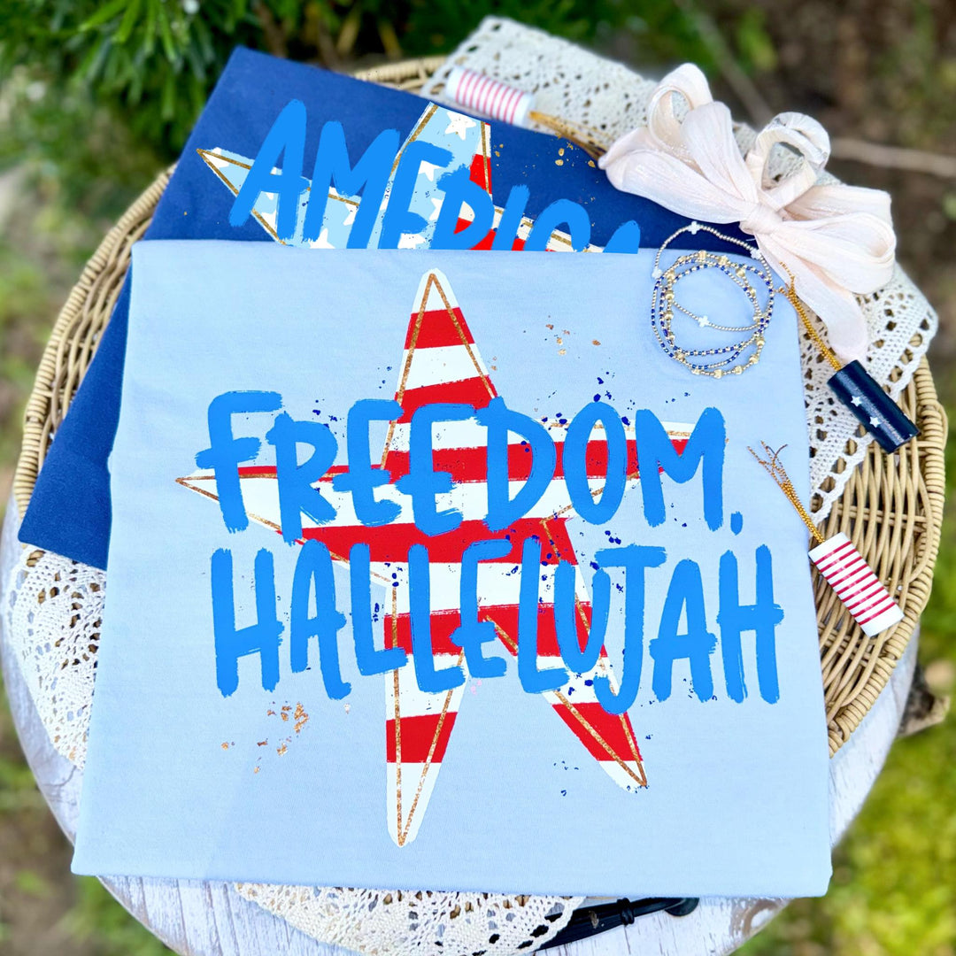 DTF TRANSFER ONLY - Freedom Hallelujah