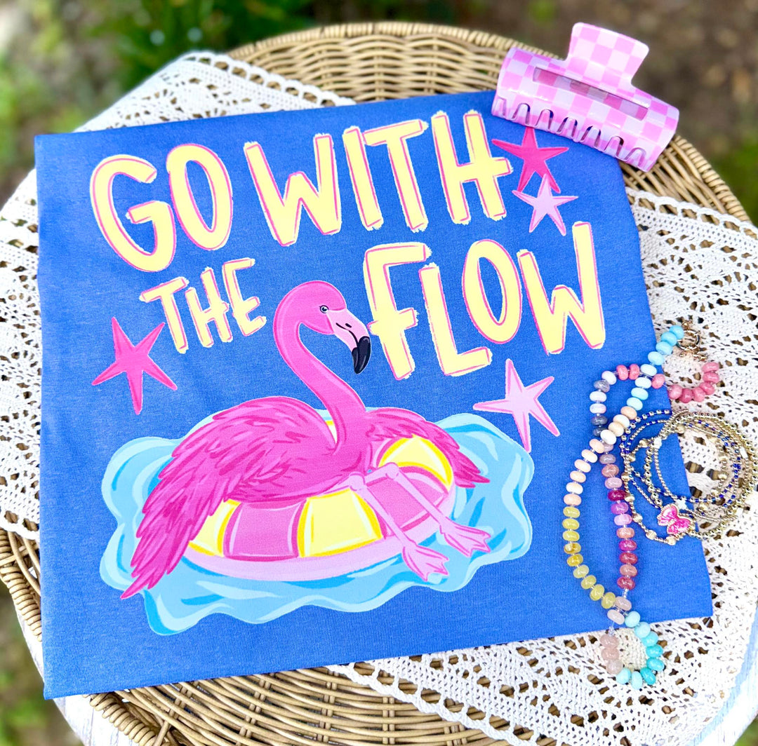 DTF TRANSFER ONLY - Go With the Flow