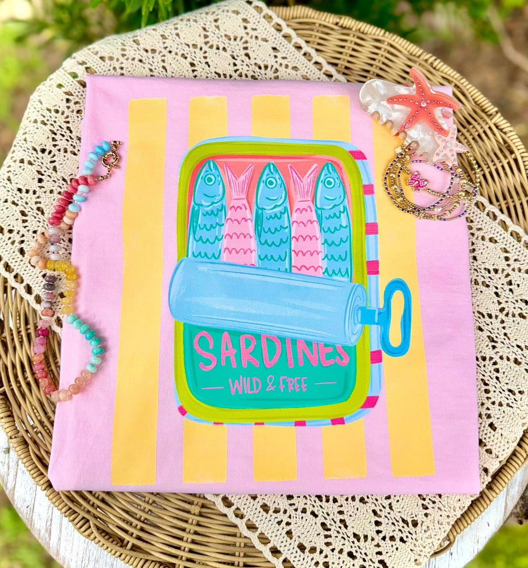 DTF TRANSFER ONLY - Striped Sardines
