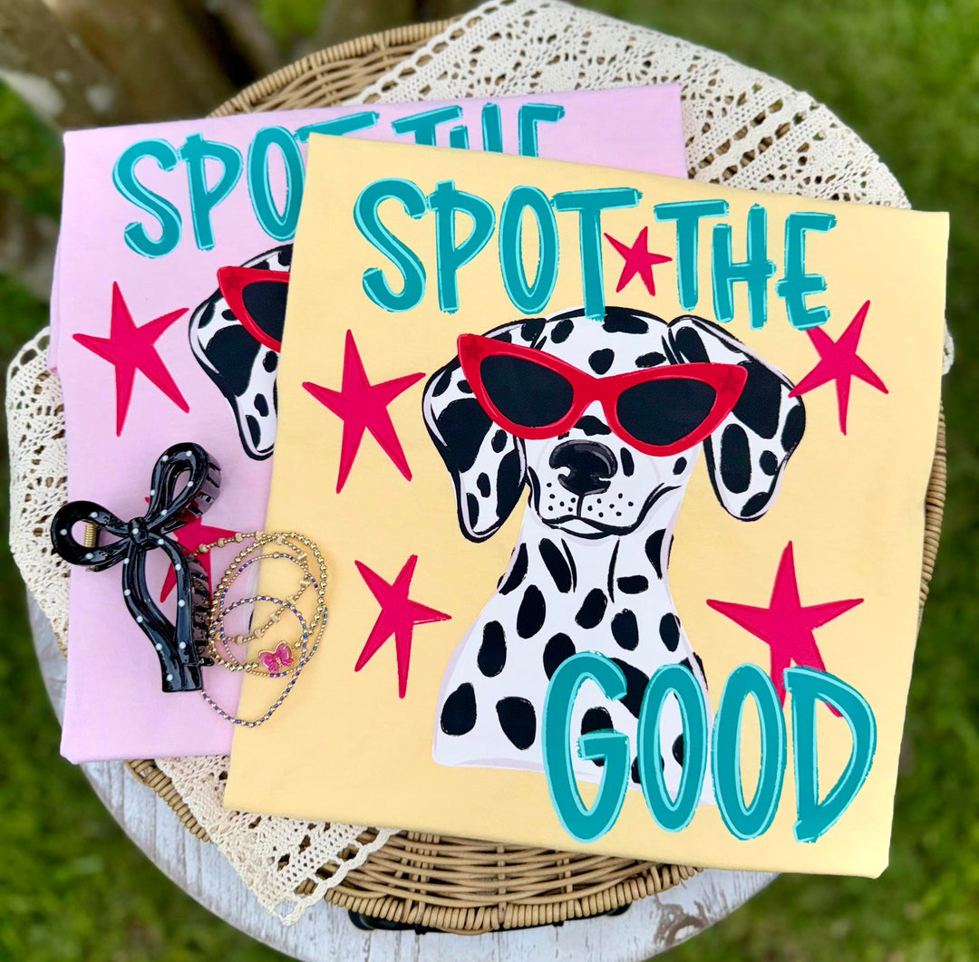DTF TRANSFER ONLY - Dalmatian Spot the Good