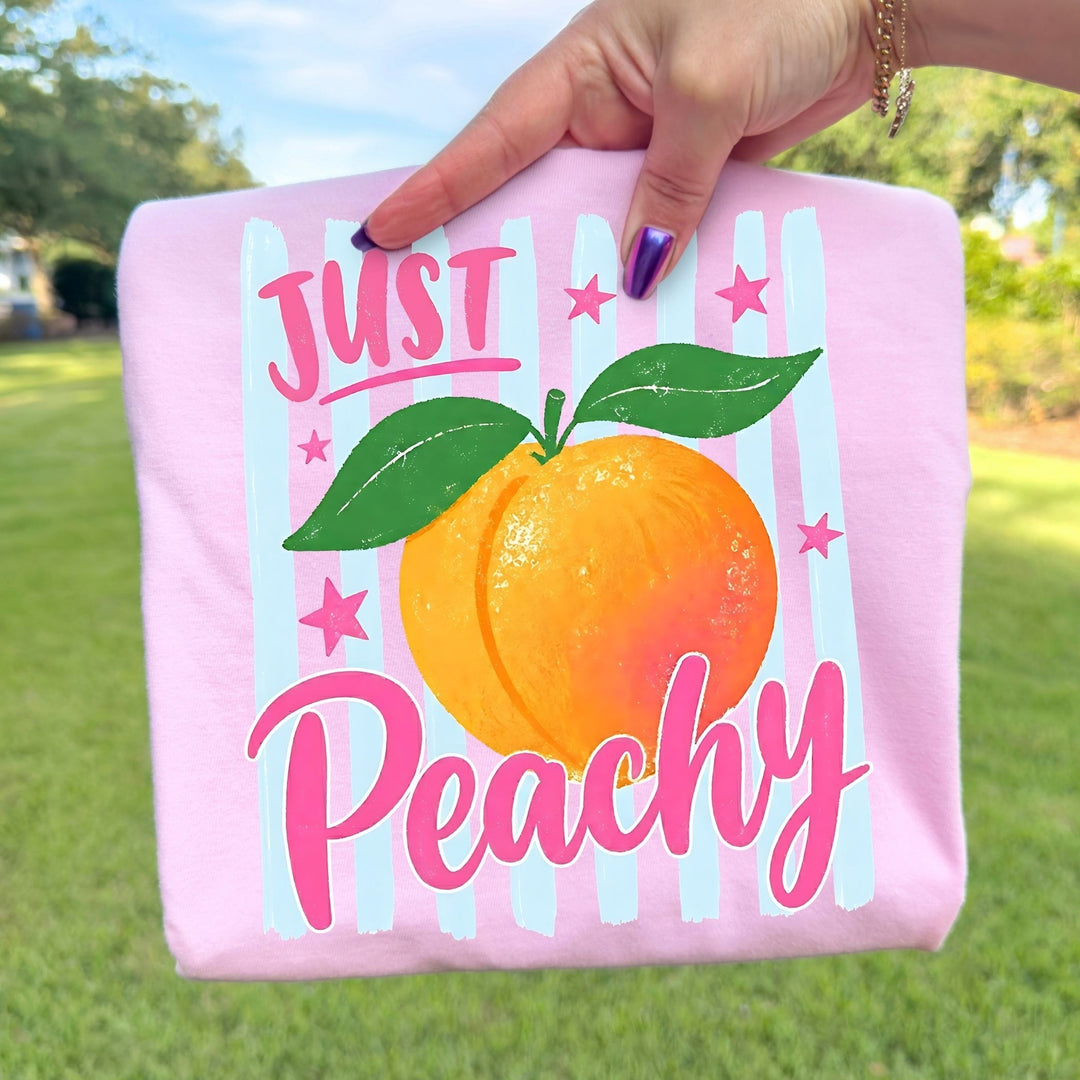 DTF TRANSFER ONLY - Just Peachy