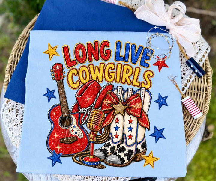 DTF TRANSFER ONLY - Long Live Cowgirls