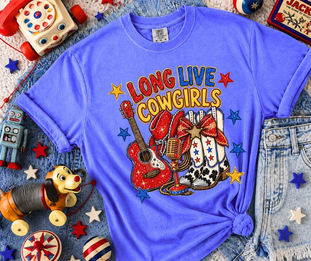 DTF TRANSFER ONLY - Long Live Cowgirls