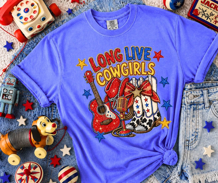 DTF TRANSFER ONLY - Long Live Cowgirls