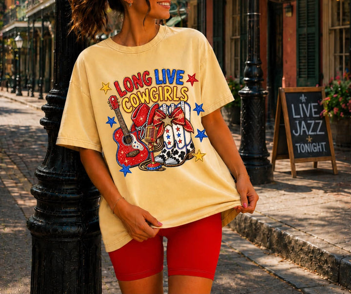 DTF TRANSFER ONLY - Long Live Cowgirls