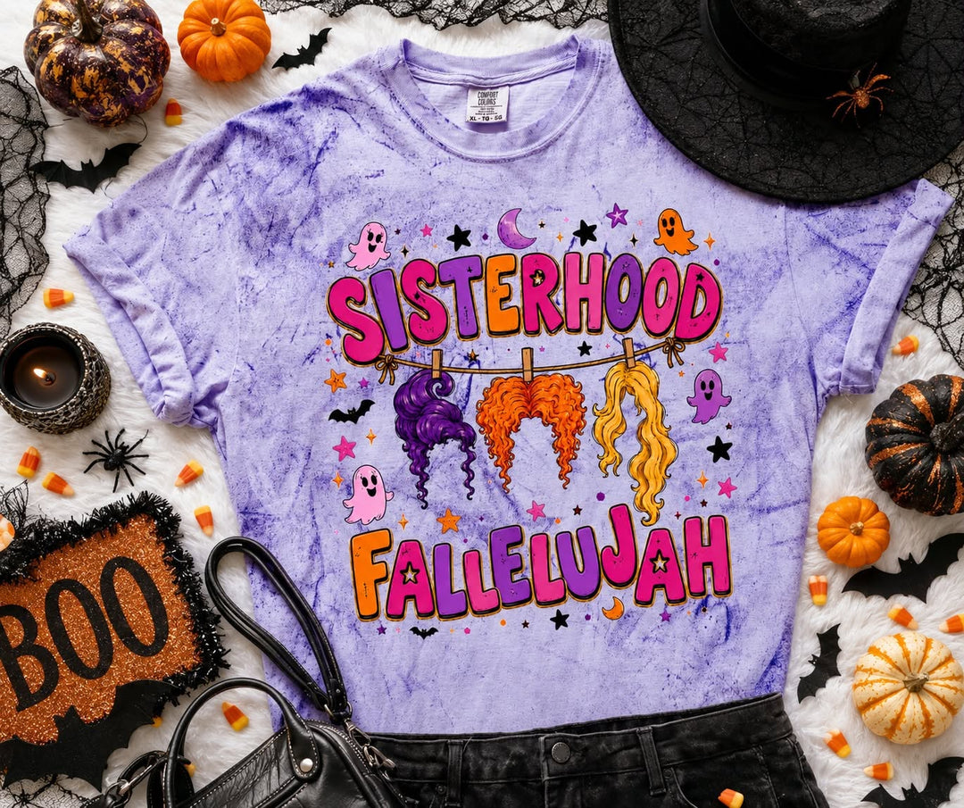 DTF TRANSFER ONLY - Sisterhood Hallelujah