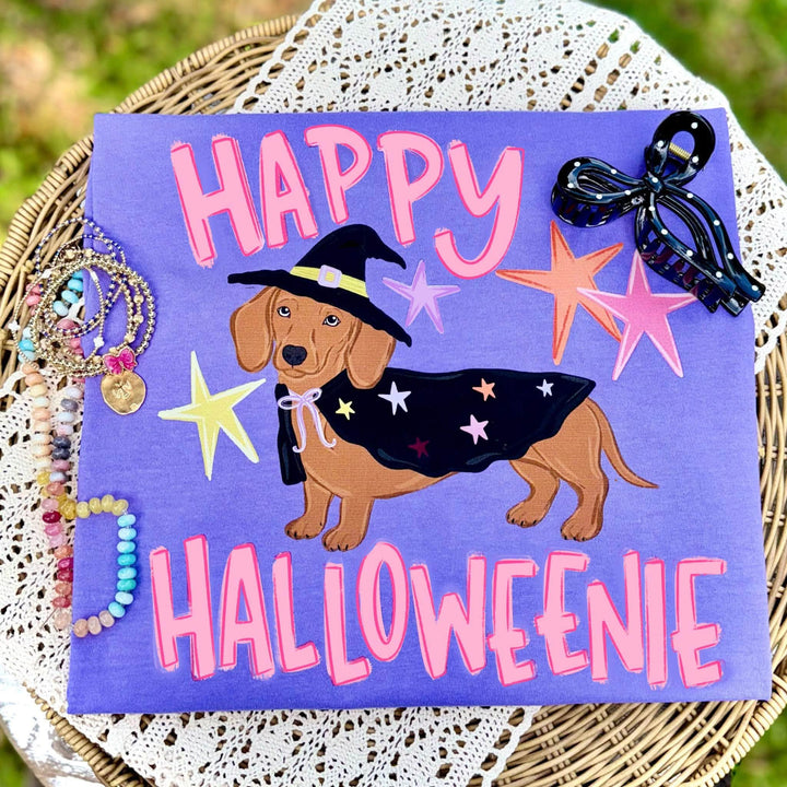 DTF TRANSFER ONLY  - Happy Halloweenie