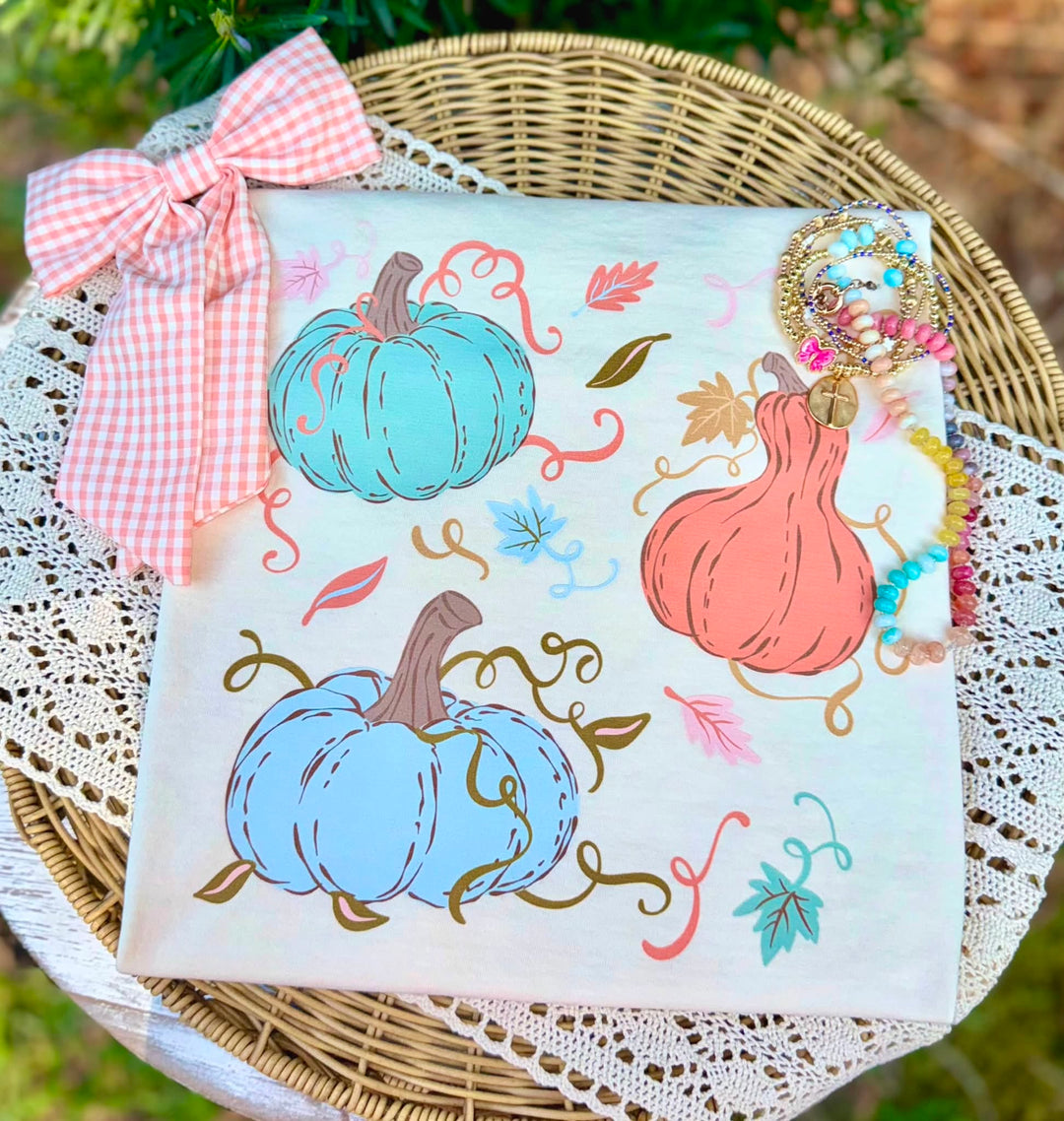 DTF TRANSFER ONLY  - Whimsy Pumpkins