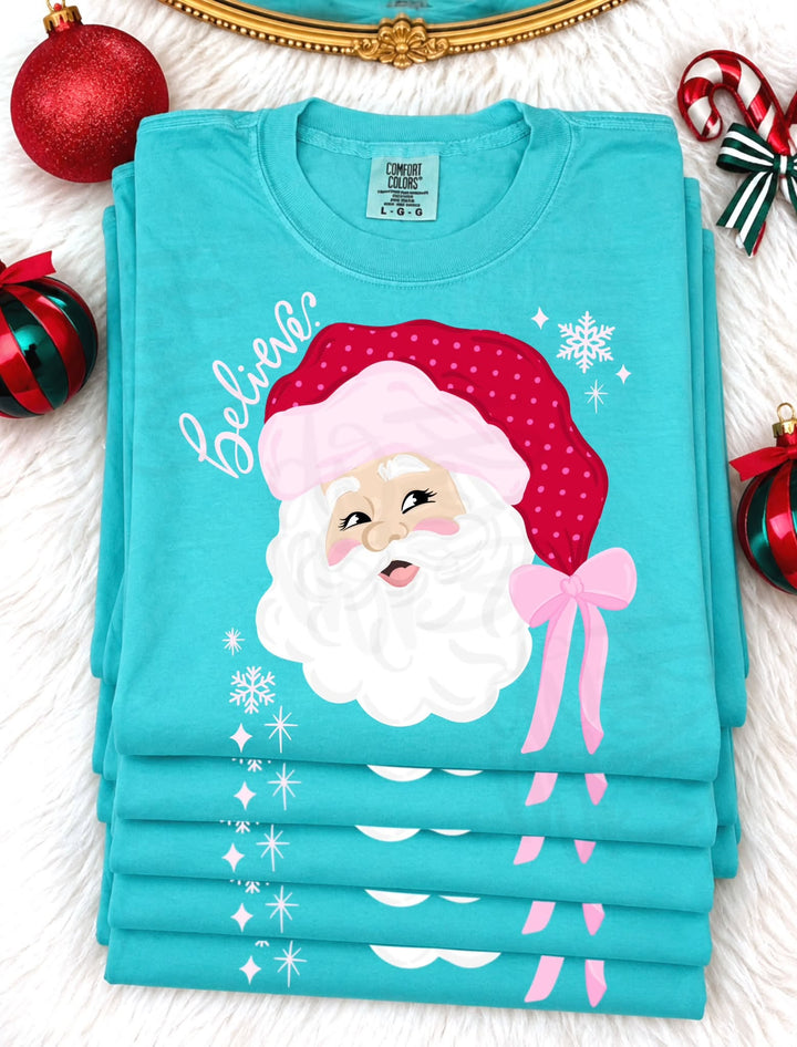 DTF TRANSFER ONLY  - Believe Santa