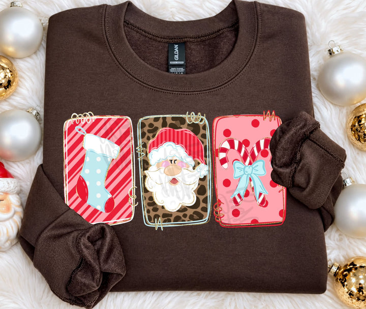 DTF TRANSFER ONLY  - Christmas Trio