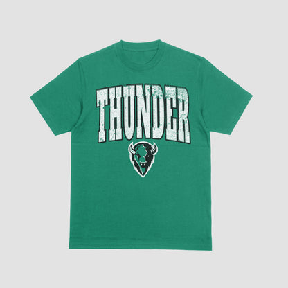 DTF TRANSFER ONLY  - White Distressed Thunder Mascot