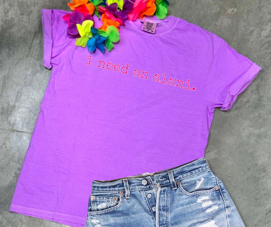 DIGITAL DOWNLOAD ONLY - I need an alani PNG/SVG