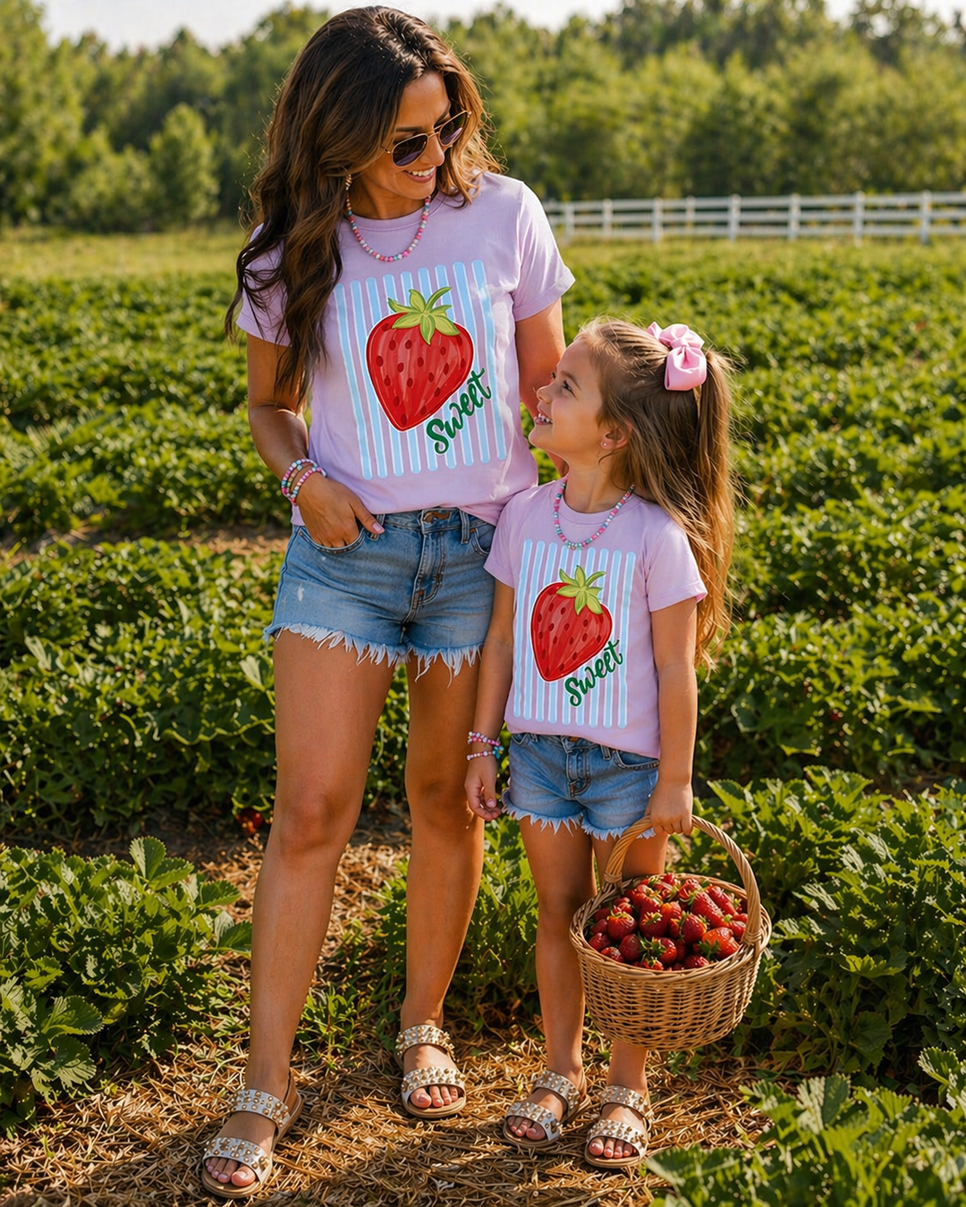 DTF TRANSFER ONLY - Sweet Strawberry