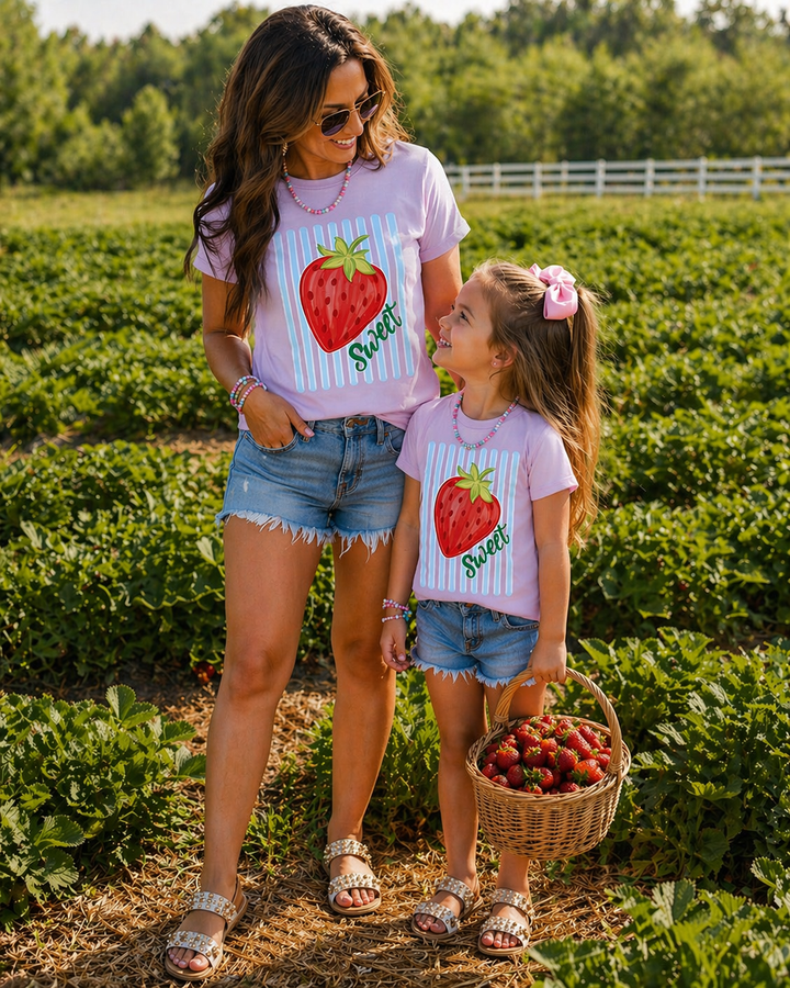 DTF TRANSFER ONLY - Sweet Strawberry