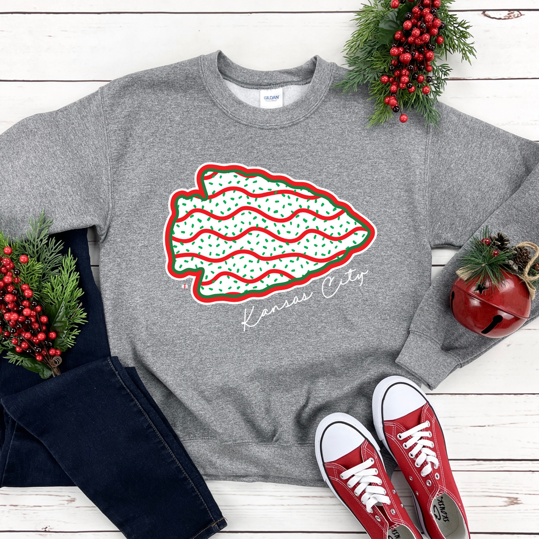 DTF TRANSFER ONLY  - Christmas Cake Arrowhead