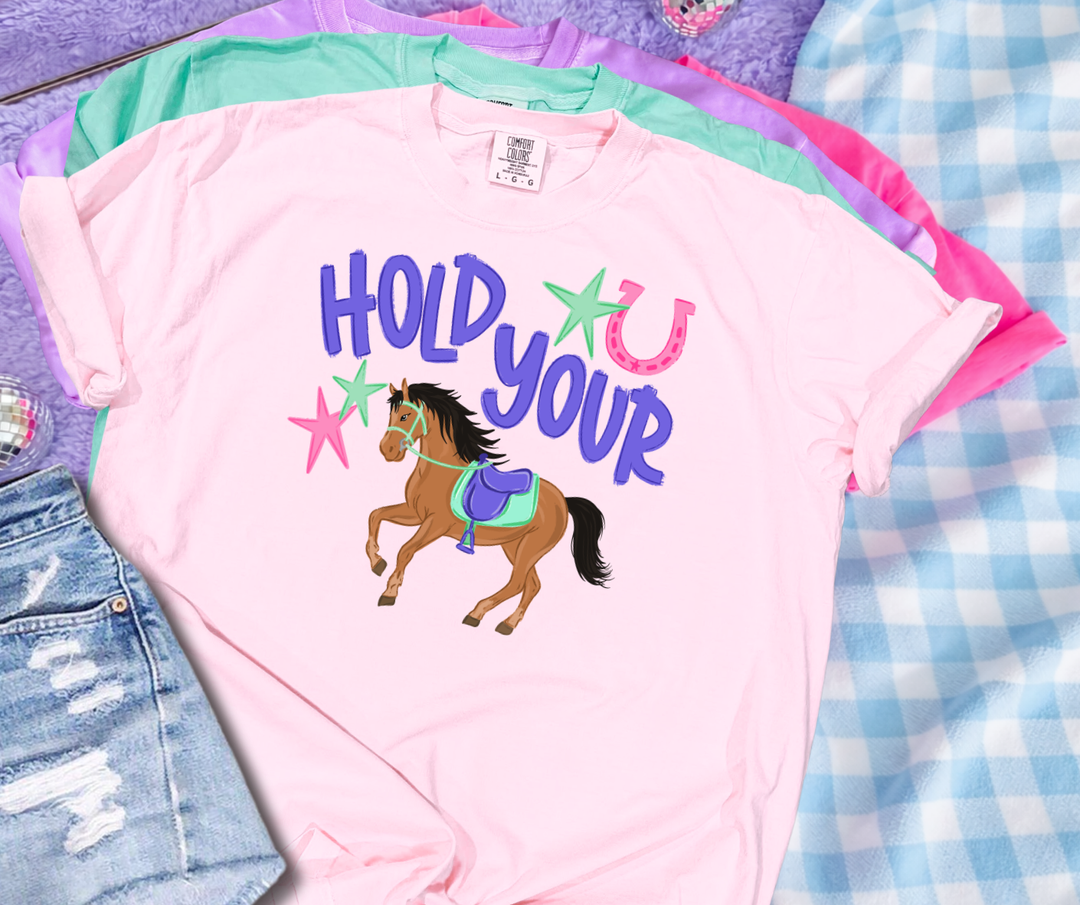 DTF TRANSFER ONLY - Hold Your Horses