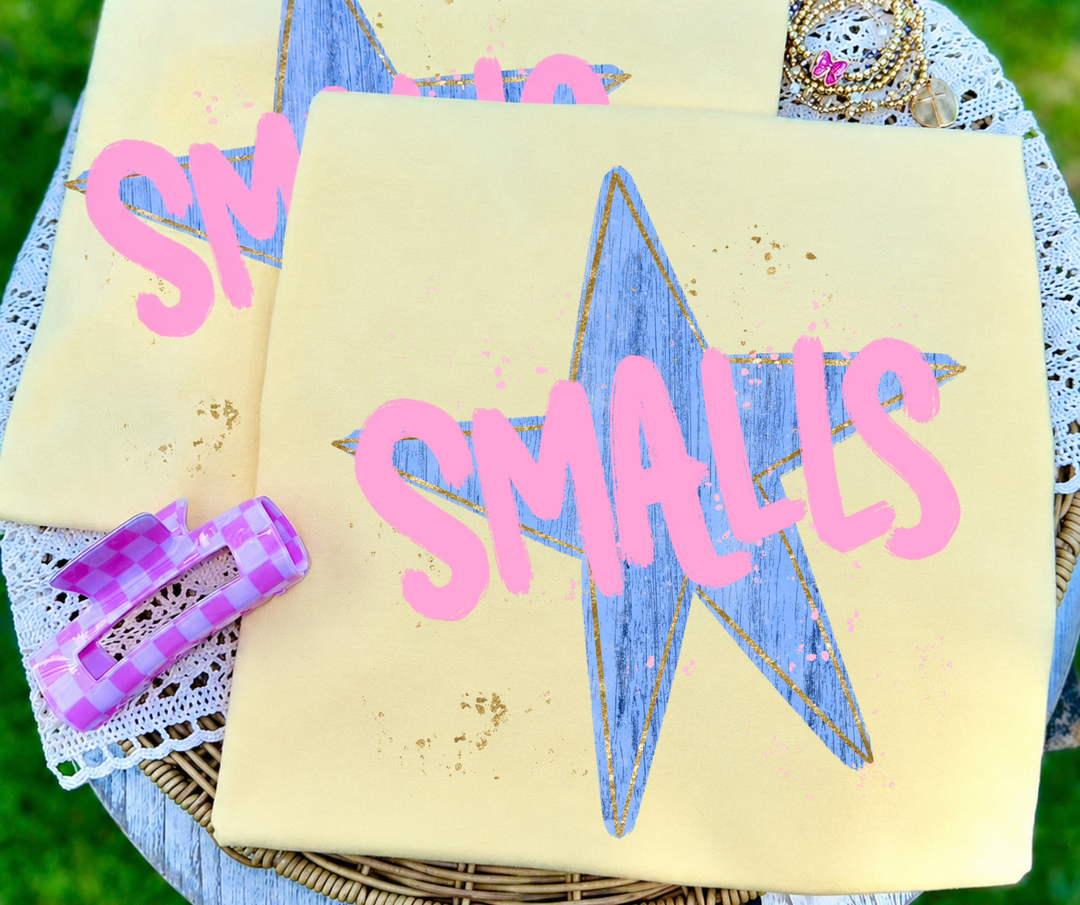 DTF TRANSFER ONLY - Star Smalls