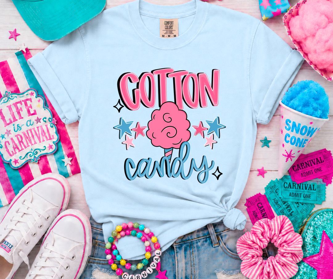 DTF TRANSFER ONLY - Cotton Candy