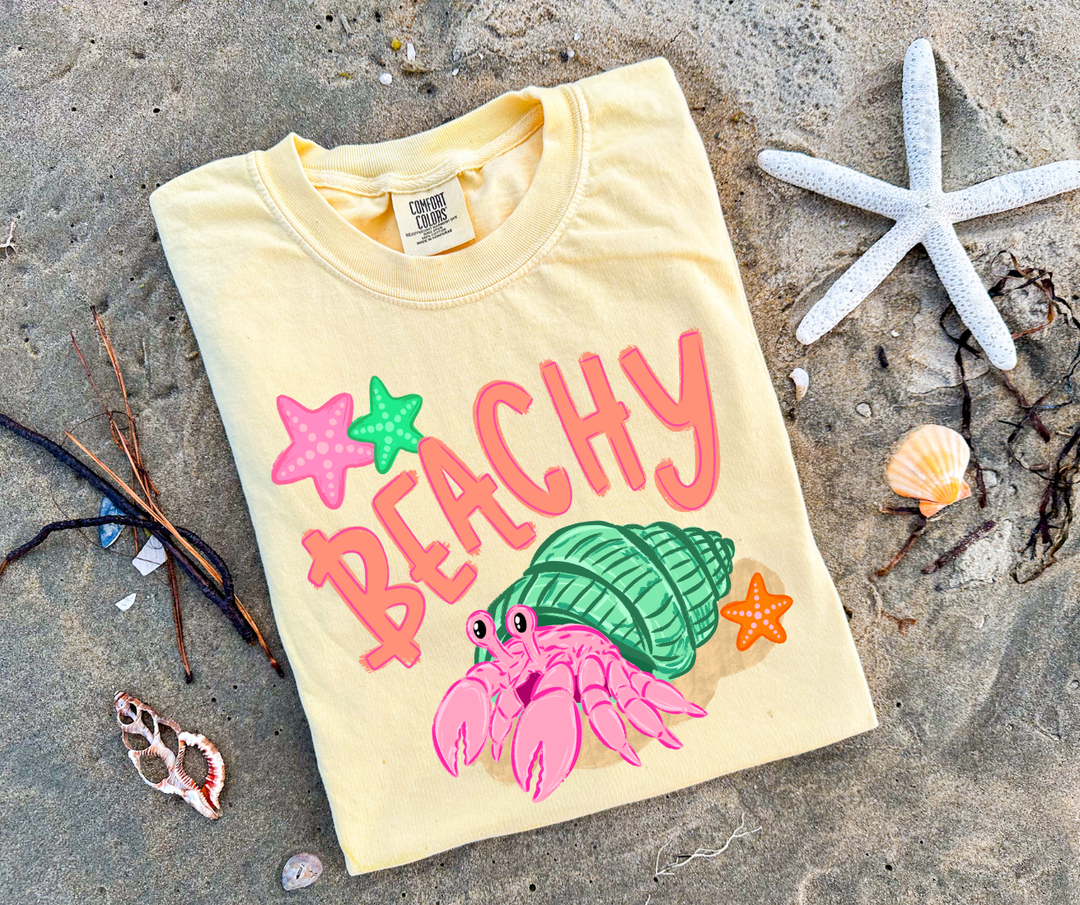 DTF TRANSFER ONLY - Beachy Hermit Crab