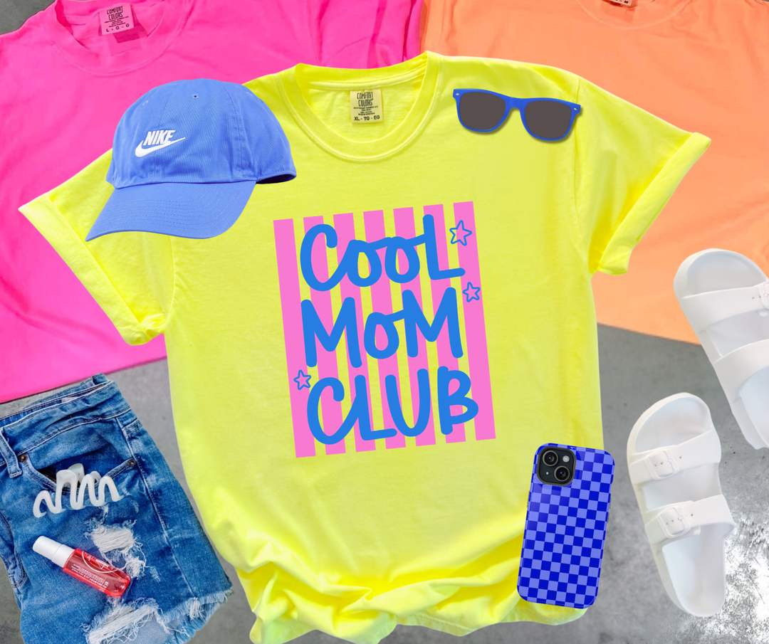 DTF TRANSFER ONLY - Star Cool Mom Club