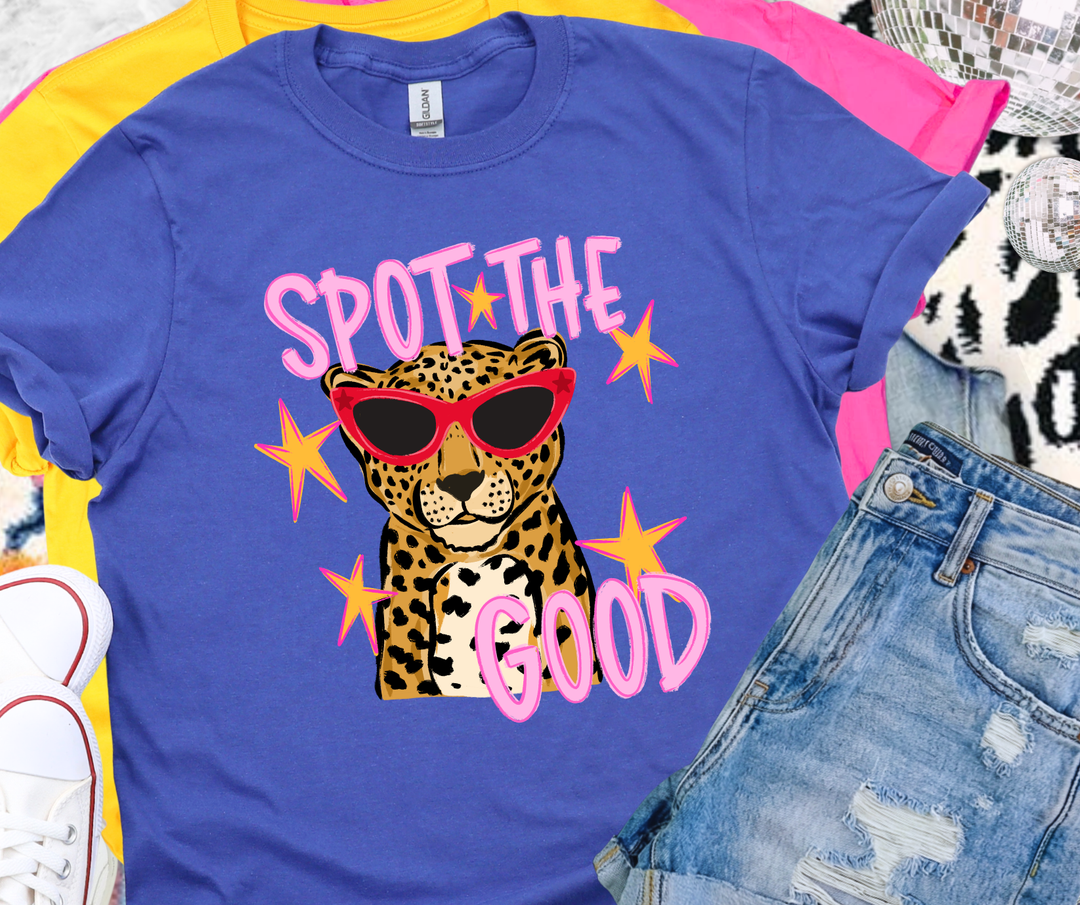 DTF TRANSFER ONLY - Leopard Spot the Good